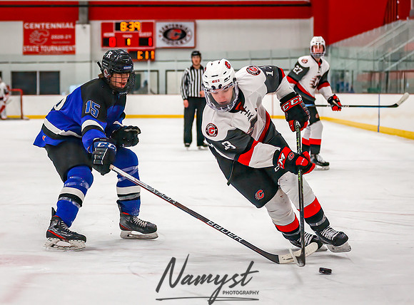 Centennial vs Rogers Varsity Hockey_106