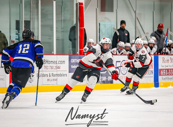 Centennial vs Rogers Varsity Hockey_112