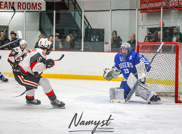 Centennial vs Rogers Varsity Hockey_685