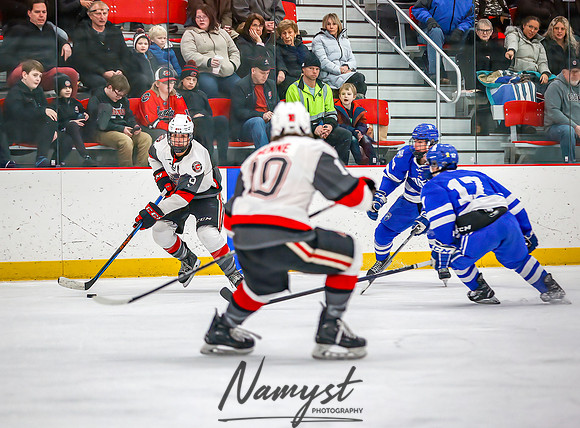 Centennial vs Rogers Varsity Hockey_709
