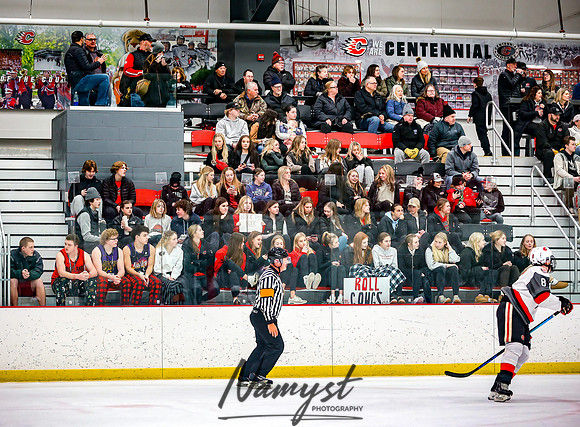 Centennial vs Rogers Varsity Hockey_805