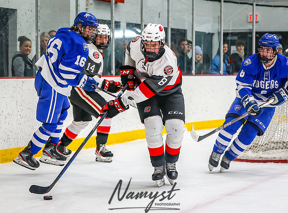 Centennial vs Rogers Varsity Hockey_814