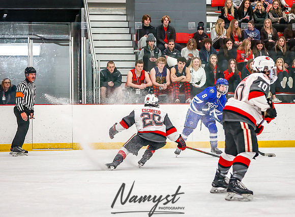 Centennial vs Rogers Varsity Hockey_823