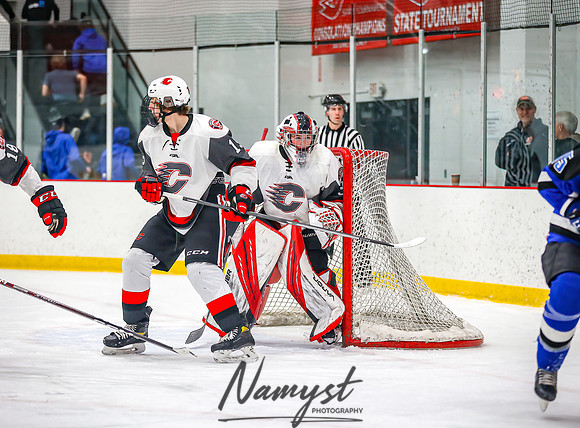 Centennial vs Rogers Varsity Hockey_327
