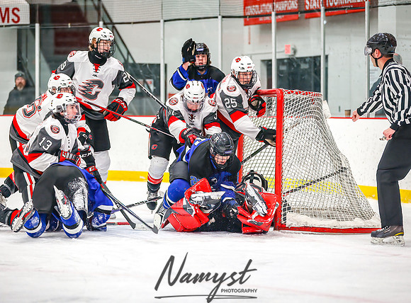 Centennial vs Rogers Varsity Hockey_355