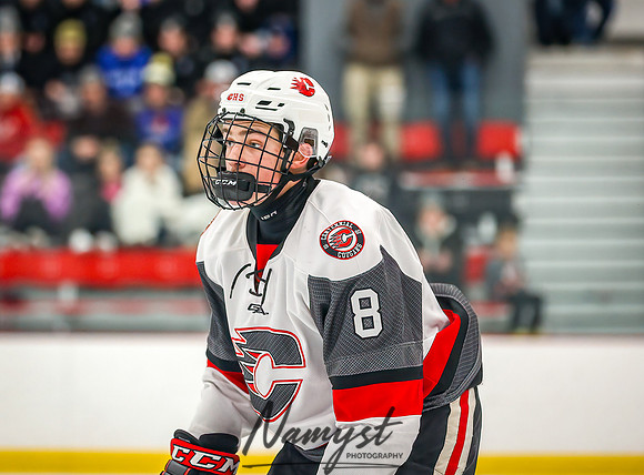 Centennial vs Rogers Varsity Hockey_935