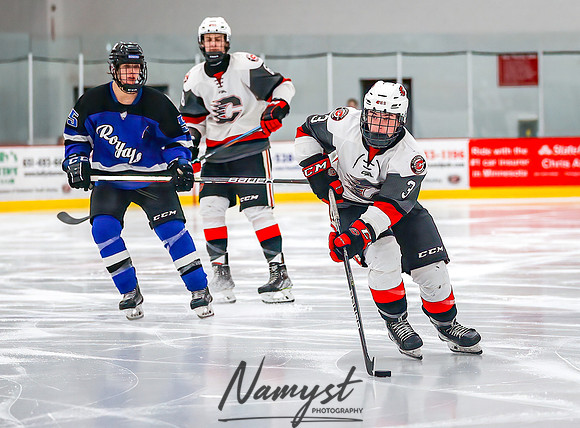 Centennial vs Rogers Varsity Hockey_397