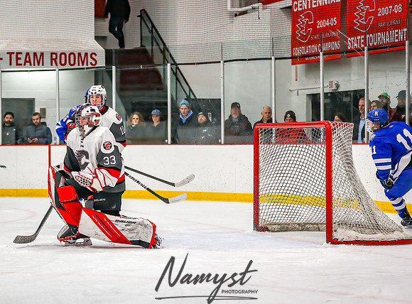 Centennial vs Rogers Varsity Hockey_987