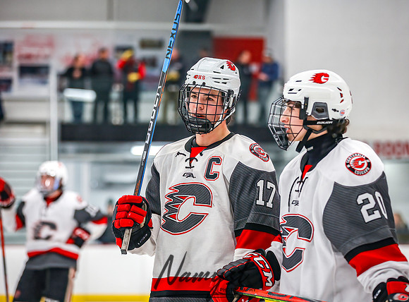 Centennial vs Rogers Varsity Hockey_989