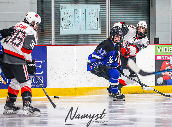 Centennial vs Rogers Varsity Hockey_430