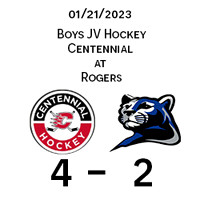 2023 01 21  Centennial vs Rogers JV