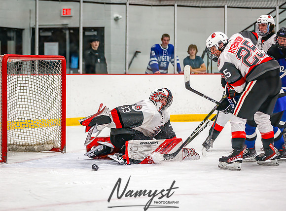 Centennial vs Rogers Varsity Hockey_574