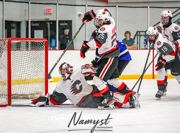 Centennial vs Rogers Varsity Hockey_577