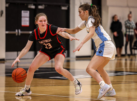 Centennial vs Blaine Girls Varsity Basketball 323