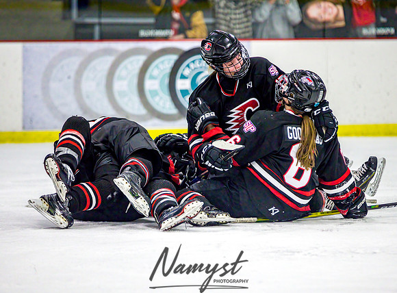 Centennial-Spring Lake Park vs Rogers Girls Varsity Hockey 356