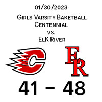 2023 01 30 Centennial vs Elk River Varsity