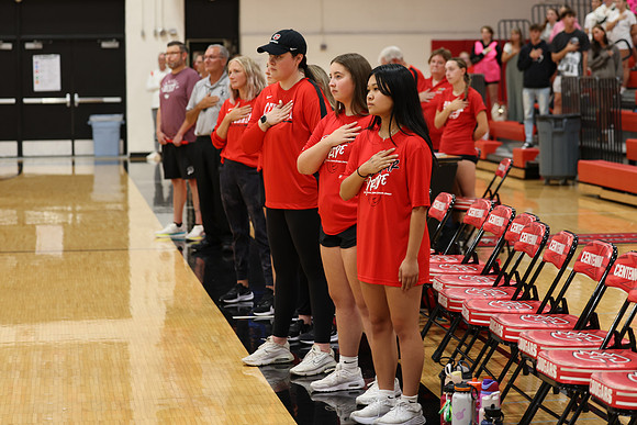 Centennial vs Cambridge-Isanti Girls Varsity Volleyball 21