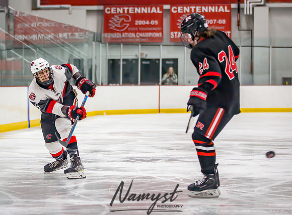 Centennial vs Elk River JV Hockey 73