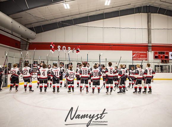 Centennial vs Elk River Varsity Hockey 190