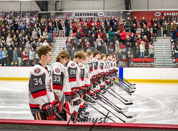 Centennial vs Elk River Varsity Hockey 38