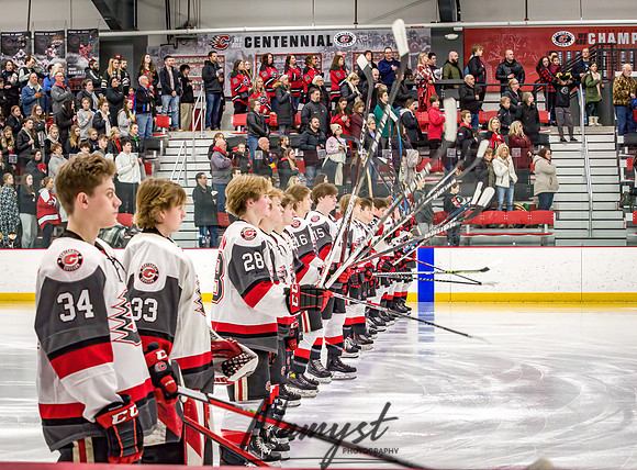 Centennial vs Elk River Varsity Hockey 42