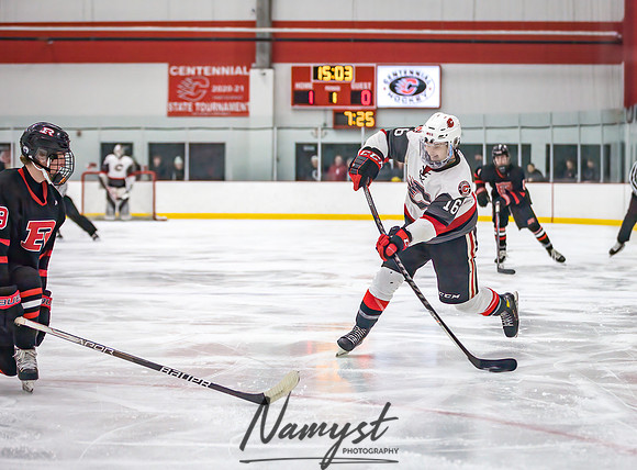 Centennial vs Elk River Varsity Hockey 60