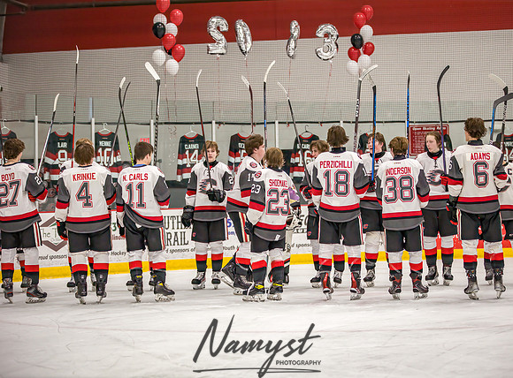 Centennial vs Elk River Varsity Hockey 9