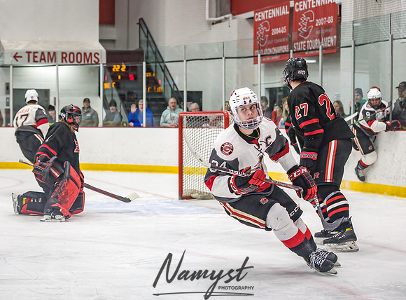 Centennial vs Elk River Varsity Hockey 93