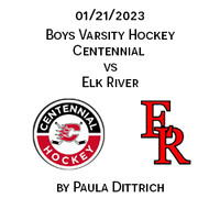 2023 02 10 Centennial vs Elk River Senior Night photos by Paula Dittrich