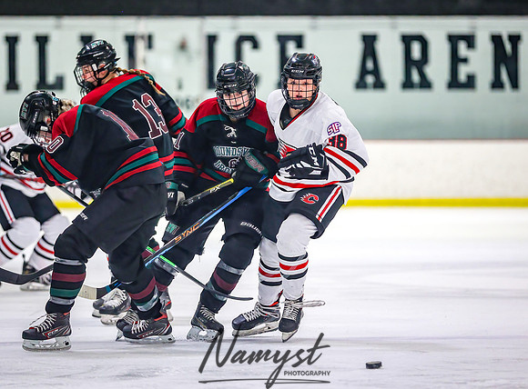 Centennial Spring Lake Park vs Mounds View Irondale Varsity Hockey_374