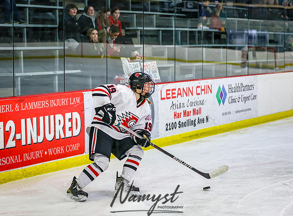 Centennial Spring Lake Park vs Mounds View Irondale Varsity Hockey_949