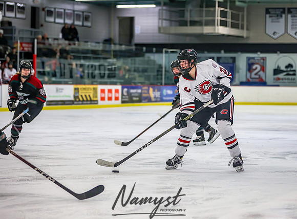 Centennial Spring Lake Park vs Mounds View Irondale Varsity Hockey_1213