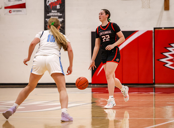 Centennial vs Blaine Girls Varsity Basketball 77