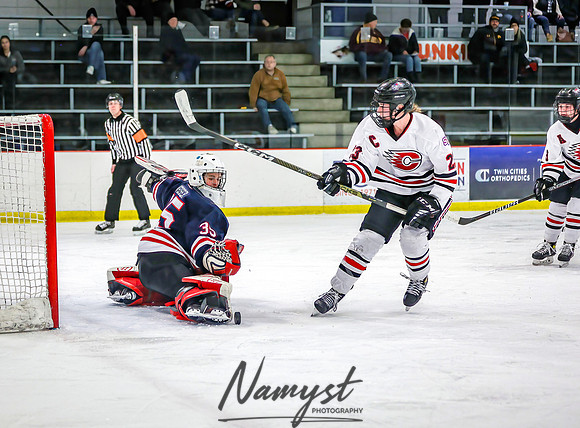 Centennial Spring Lake Park vs NWCR Varsity Hockey_1018