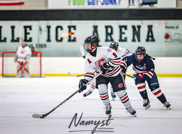 Centennial Spring Lake Park vs NWCR Varsity Hockey_1051