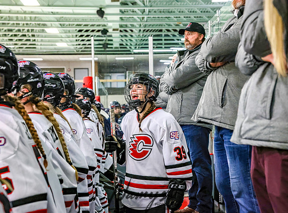 Centennial Spring Lake Park vs NWCR Varsity Hockey_1084