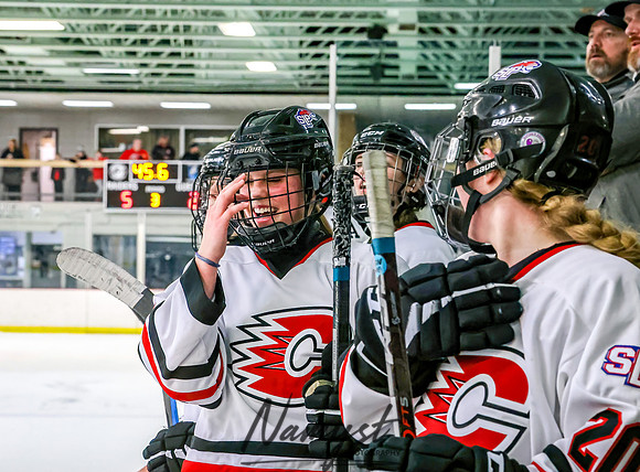 Centennial Spring Lake Park vs NWCR Varsity Hockey_1089