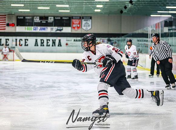 Centennial Spring Lake Park vs NWCR Varsity Hockey_116