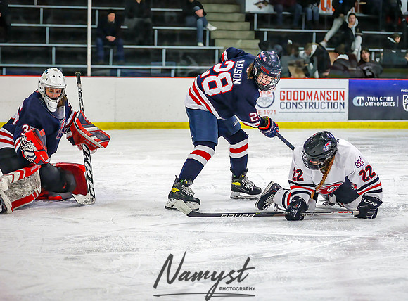 Centennial Spring Lake Park vs NWCR Varsity Hockey_149