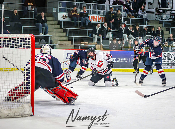 Centennial Spring Lake Park vs NWCR Varsity Hockey_336