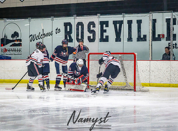 Centennial Spring Lake Park vs NWCR Varsity Hockey_481