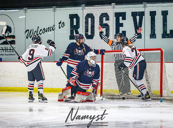 Centennial Spring Lake Park vs NWCR Varsity Hockey_482
