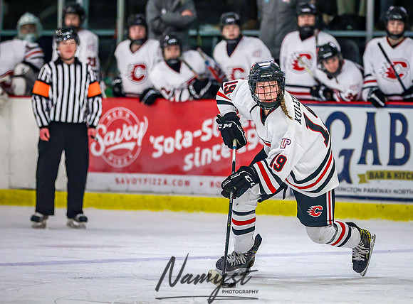 Centennial Spring Lake Park vs NWCR Varsity Hockey_612