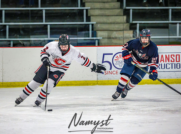 Centennial Spring Lake Park vs NWCR Varsity Hockey_642