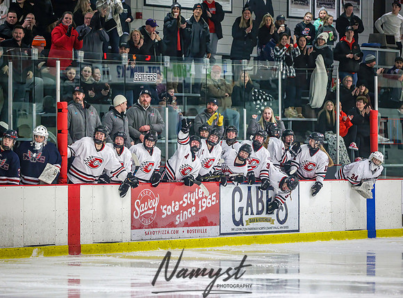Centennial Spring Lake Park vs NWCR Varsity Hockey_769