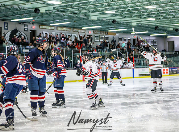 Centennial Spring Lake Park vs NWCR Varsity Hockey_796