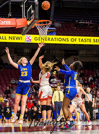 Centennial vs STMA Girls Basketball - State Tournament 124