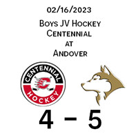 2023 02 16 Centennial vs Andover JV