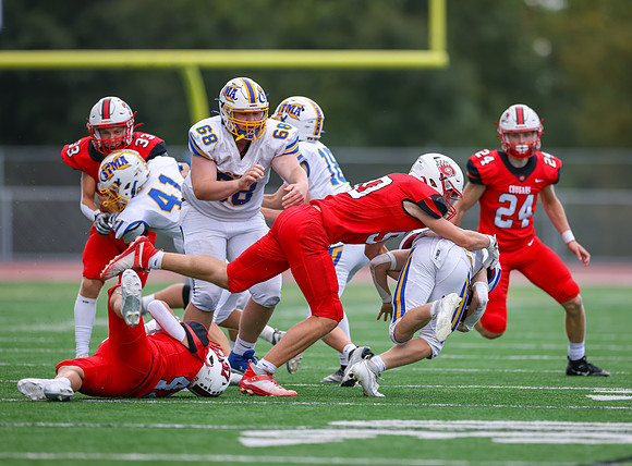 Centennial vs STMA JV Football 252