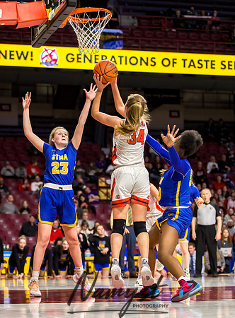 Centennial vs STMA Girls Basketball - State Tournament 122
